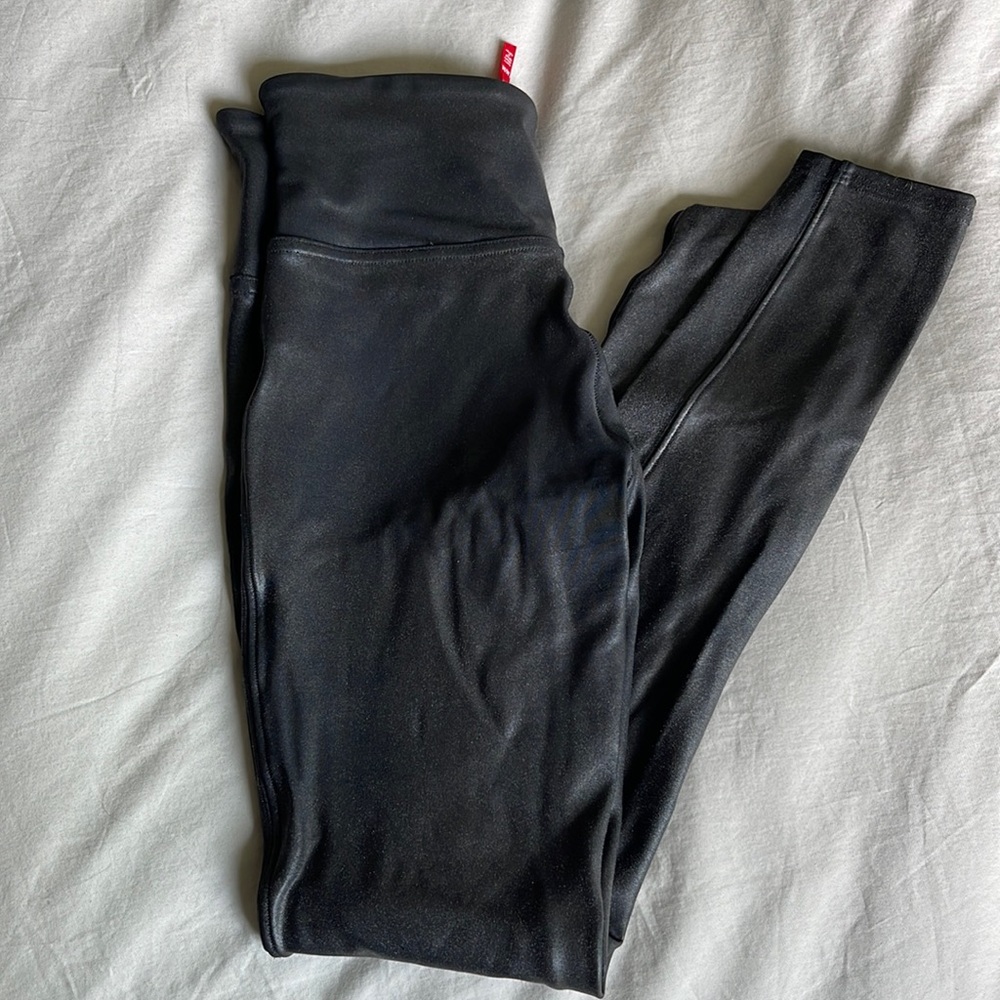SPANX Shiny Full Length Leggings